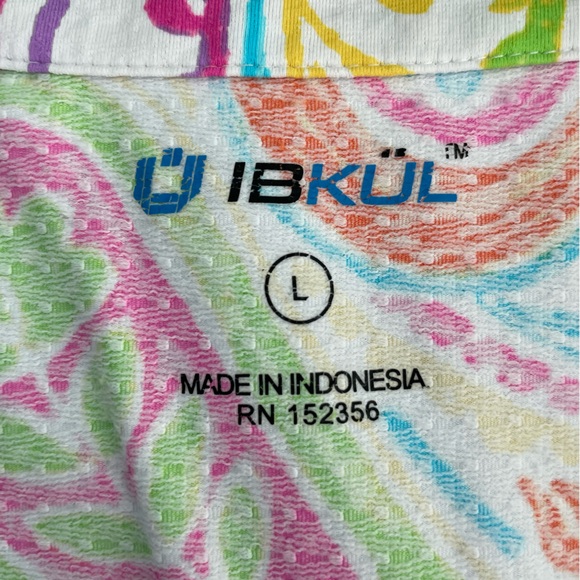 Ibkul Golf/Tennis/Athletic/Athleisure Dress, 1/4 zip neck mesh long sleeves - Picture 7 of 9